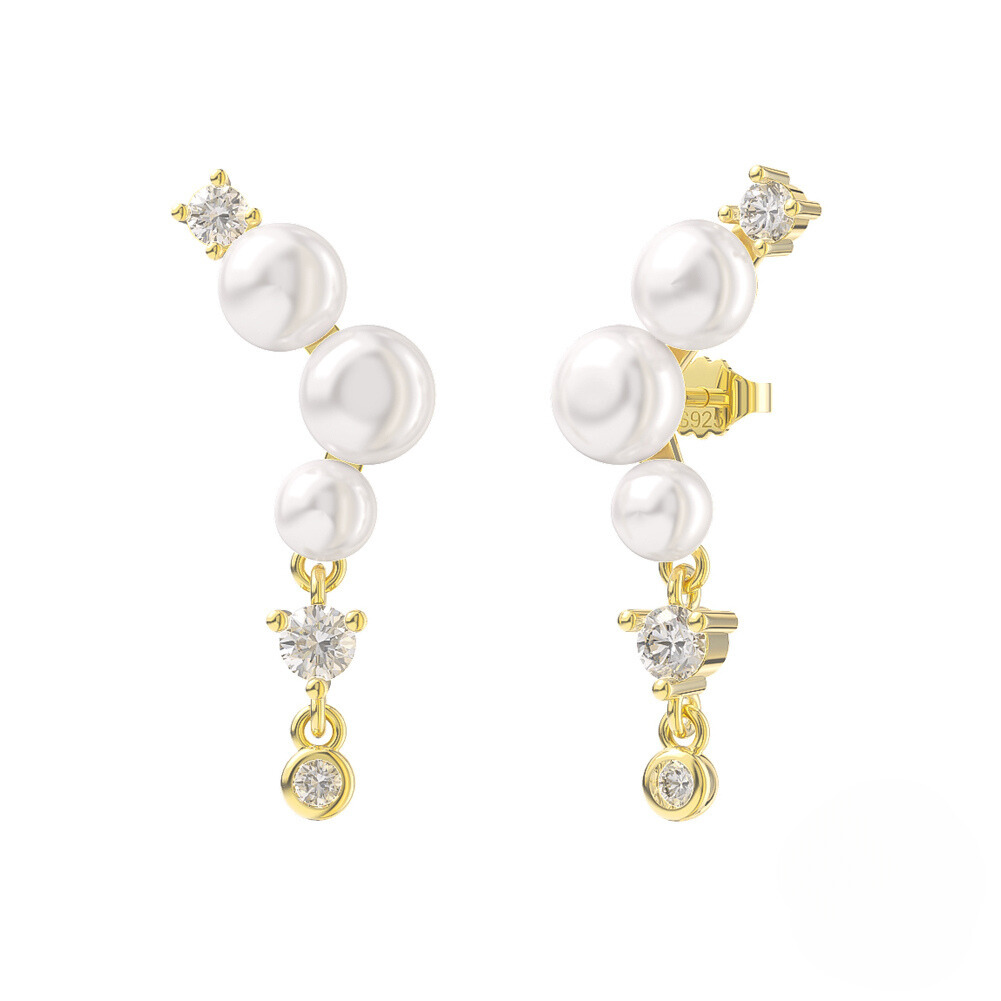 Polene pearl drop earrings