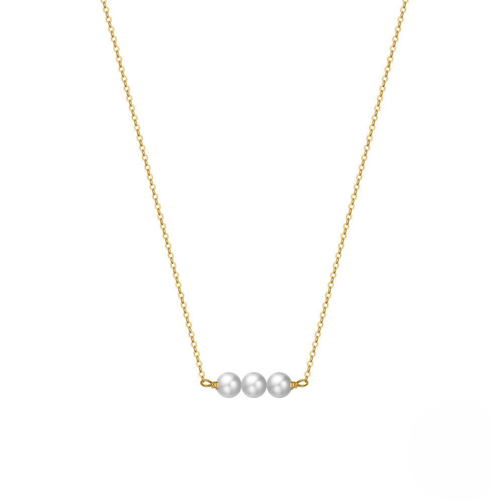 Antimilos 14K gold necklace