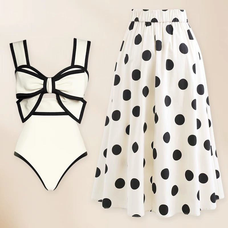 Papillon Monokini & Skirt Set