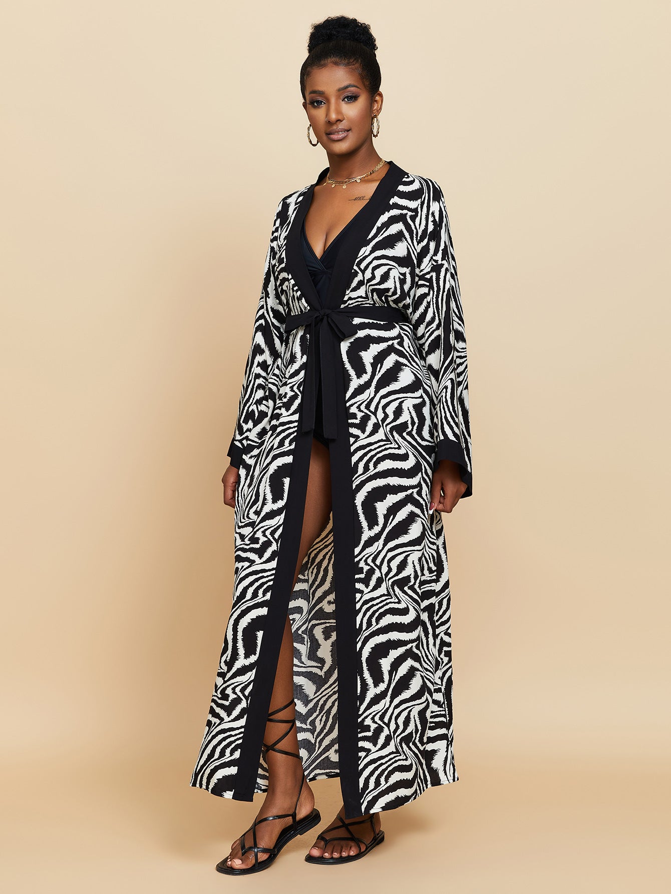 Zebra Kimono 