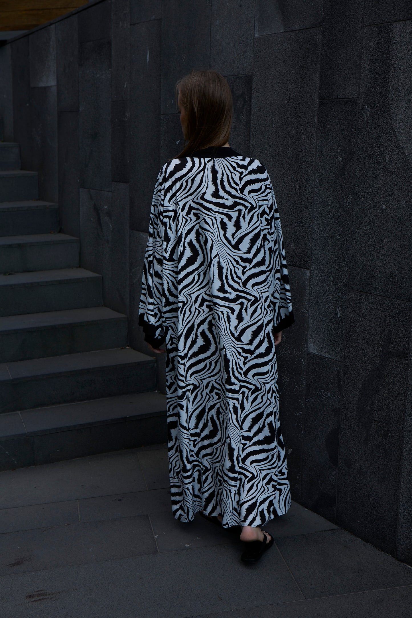 Zebra Kimono 